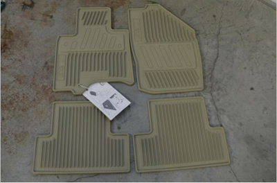 Infiniti All Season Floor Mats (Rubber / Beige) 999E1-5Z002