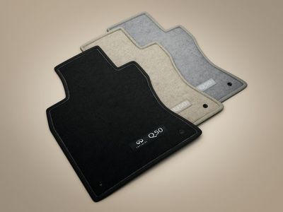 Infiniti Carpeted Floor Mats;Gray - Stone Interior G4900-4HB4F