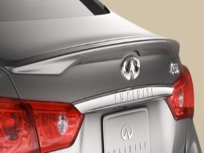 Infiniti Rear Deck Lid Spoiler;GAC - Malbec Black 999J1-J3GAC