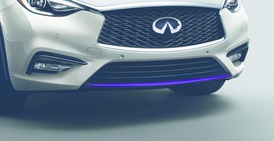 Infiniti Front Bumper Lip Finisher - Purple KE610-5D020