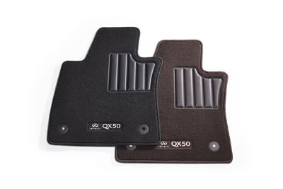 Infiniti Carpeted Floor Mats - QX50 / Brown T99E2-5NA1A