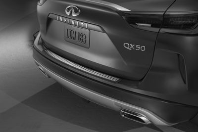 Infiniti Rear Bumper Protector -Polished Stainless Steel T99B1-5NA00