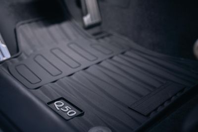 Infiniti All-Season Floor Mats. All-Season Floor Mats - Q50/Rubber/ black (2 piece front & 2 piece rear) 999E1-J6000V