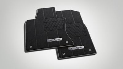 Infiniti Carpeted Floor Mats. Carpeted Floor Mats - Sport, Black (4-pc Set) T99E2-5CH0B