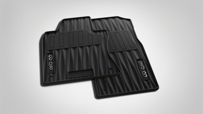 Infiniti All-Season Floor Mats. All-Season Floor mats - Black with Black Logo (4-pc set) T99E1-5CH1A
