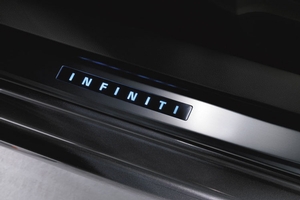 Infiniti Illuminated Kick Plates (Black Interior ) G6950-1CA1B