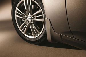 Infiniti Splash Guards - Color Matched(Non-Sport,KH3 - Black Obsidian) F38E0-1NF7G