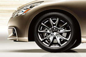 Infiniti 18-inch Bright Wheel (AWD,'G Sedan AWD 18' Front (each) D0300-1NH9J