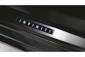 Infiniti G6950-1NL0A Illuminated Kick Plates - Stainless Steel(All from Vin: JN1CV6EKXCM420957 )