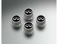 Infiniti 999MB-YX000 INFINITI Valve Stem Caps (4-piece set / INFINITI Logo)
