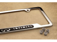 Chrome Finish 999MB-YV000 Genuine Infiniti License Plate Frame