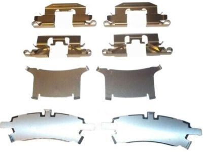 Infiniti 41080-0V726 Hardware Kit-Front Disc Brake Pad