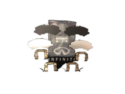 Infiniti 41080-0V726 Hardware Kit-Front Disc Brake Pad