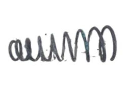 1999 Infiniti G20 Coil Springs - 55020-6J102