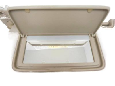 thumbnail image 2 of Gray Left Driver Side Sun Visor For Nissan JX35 – With Mirror, Extendable – Replaces 96401-9PB0A 2 of 3