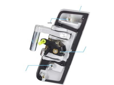Infiniti 80607-CD41E Handle Assy-Front Door Outside, L