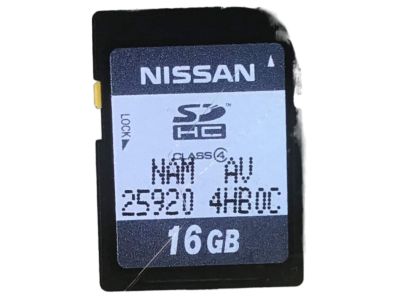 Infiniti 25920-4HB0C Card-Sd