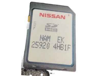 Infiniti 25920-4HB1F Sd Card: Map