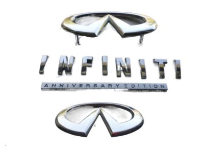 Infiniti 62890-3H510 Gold Plated Front Emblem Logo