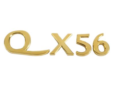 2004 Infiniti QX56 Emblem - 90891-7S600