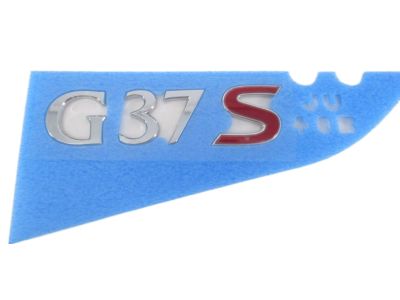 Emblem & Name Label - 2011 Infiniti G37 Sedan