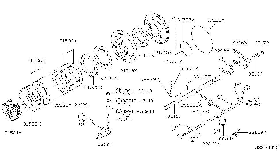 Infiniti 31521-2W513 Retainer Assy-Spring