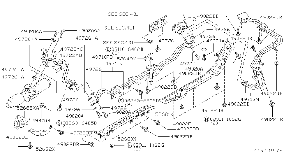 Infiniti 08110-6402D Bolt