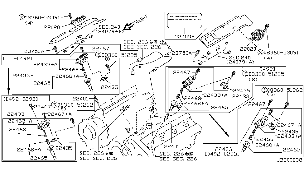 Infiniti 22467-1P100 Screw