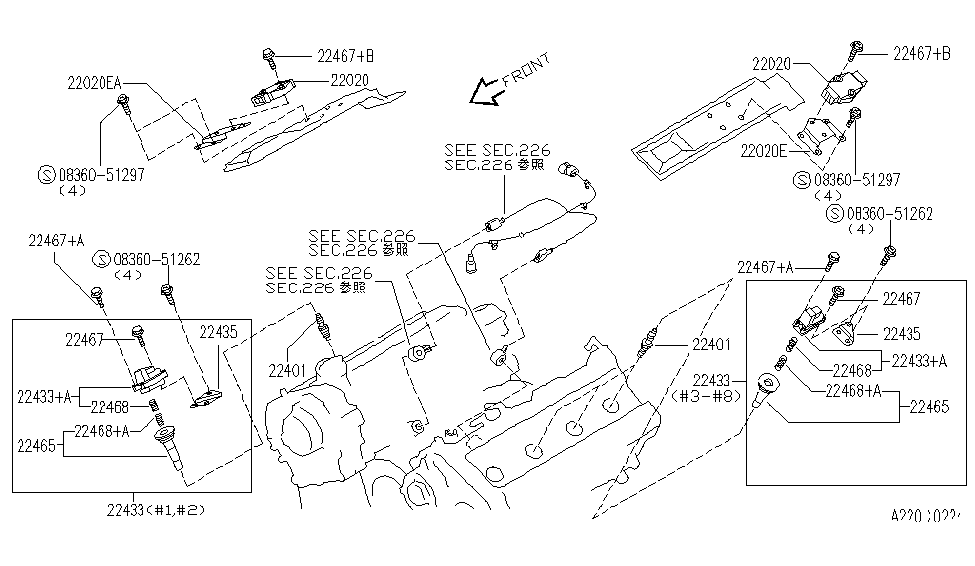 Infiniti 22435-1P100 Bracket-Transistor Ignition