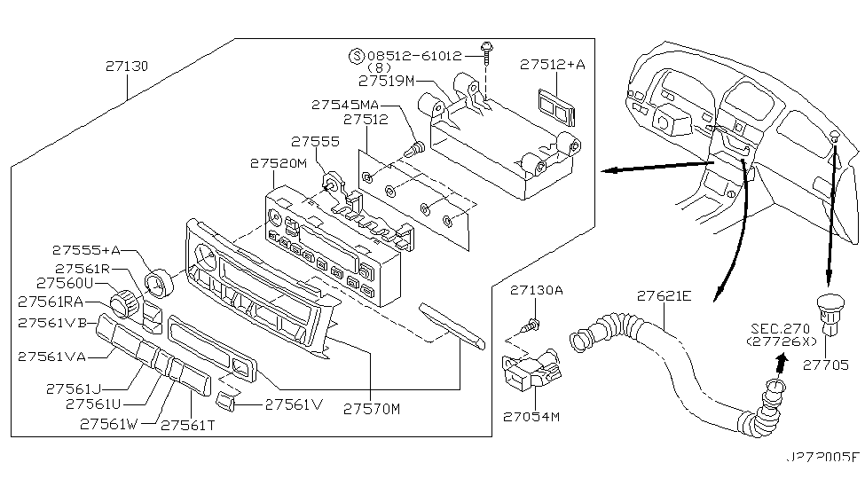 Infiniti 27512-5Y810 Amplifier-Control