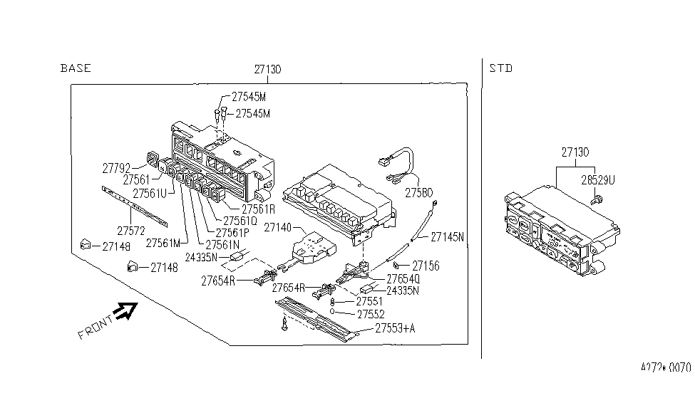 Infiniti 24335-53E00 Diode Light EMITTING