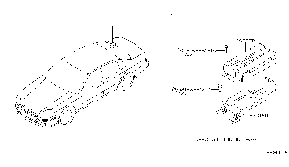 Infiniti 25233-AR265 Bracket