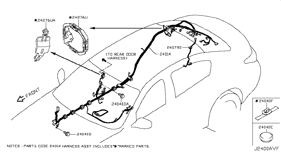 Infiniti 24225-C9911 Clip