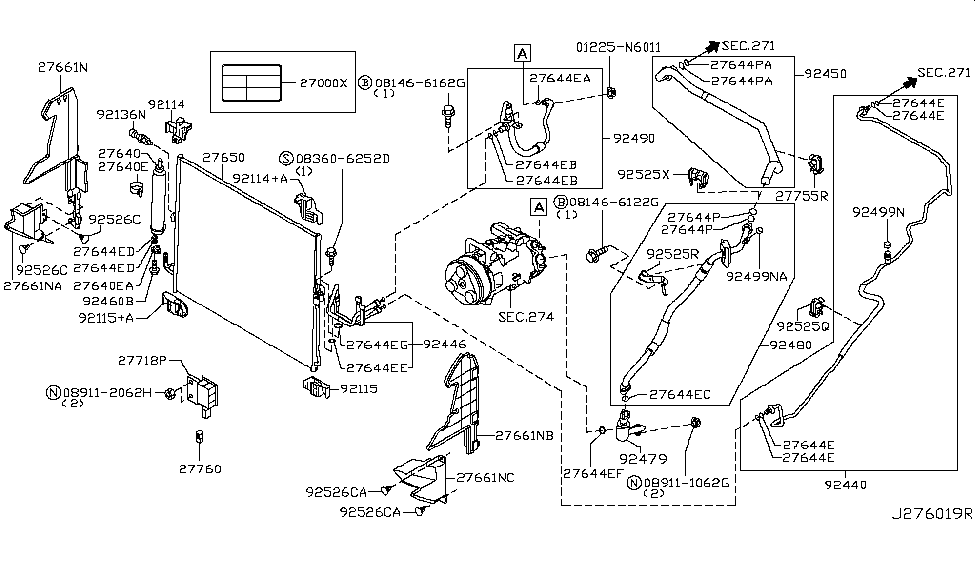 Infiniti 92559-89916 Clip