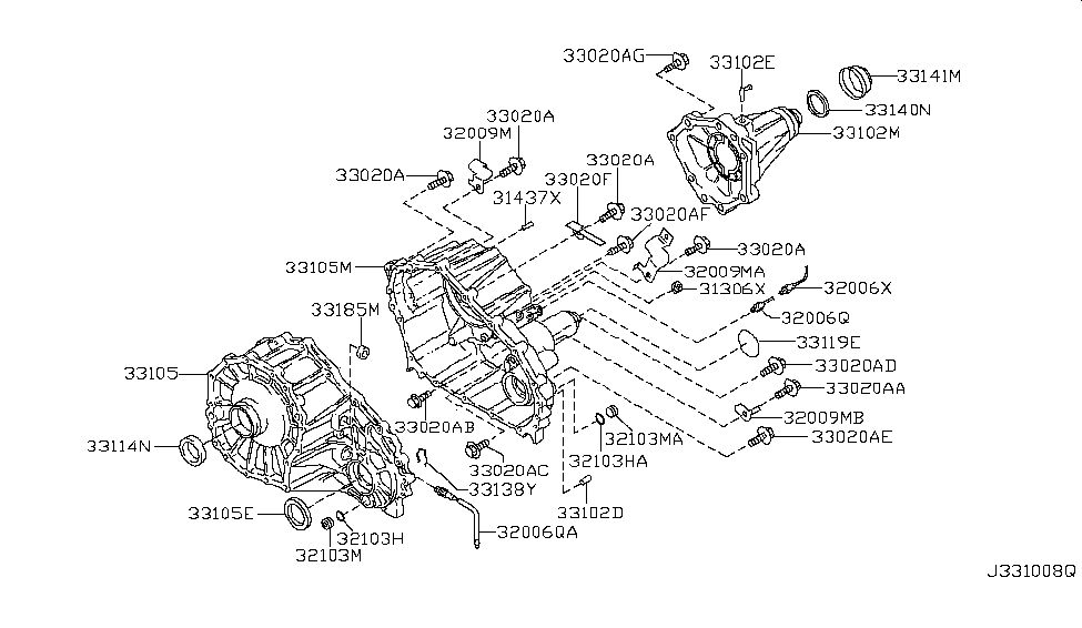 Infiniti 32009-7S12C Bracket-Switch Connector