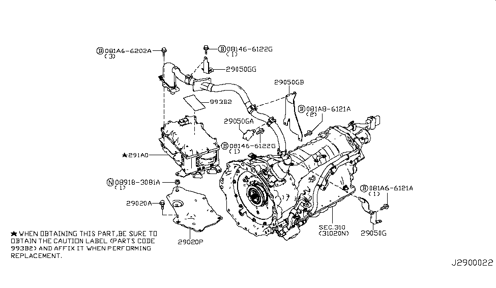 Infiniti 24239-1MG0C Bracket