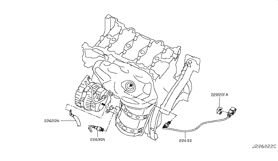 Infiniti 22641-4GC0A Clamp