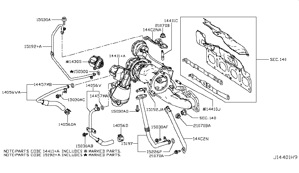 Infiniti 15226-HG00D Seal-O Ring