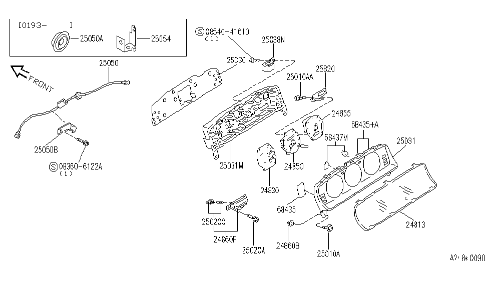 Infiniti 24814-63J00 Plate Assy-Printed Circuit