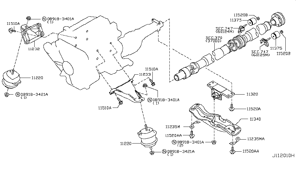 Infiniti 11384-EH00A Plate - Heat Shield