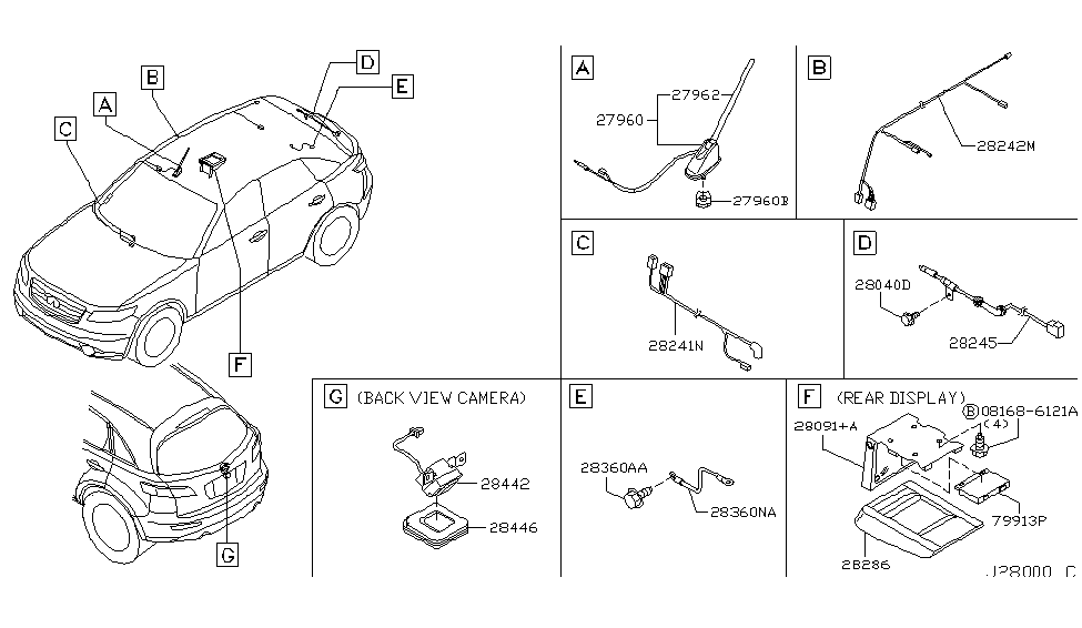 Infiniti 28360-AE000 Wire-Bonding