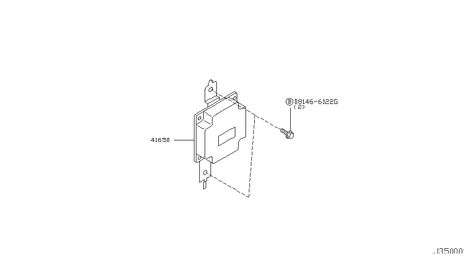 Infiniti 41650-CG100 Control Assembly-TORGUE Split