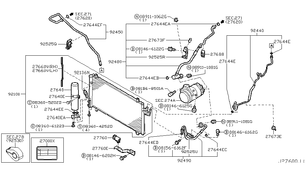 Infiniti 92553-AM600 Clip