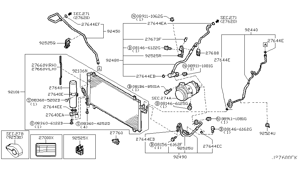 Infiniti 92559-89912 Clip