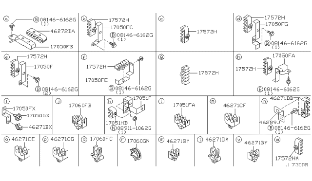 2001 Infiniti QX4 Fuel Piping Diagram 3