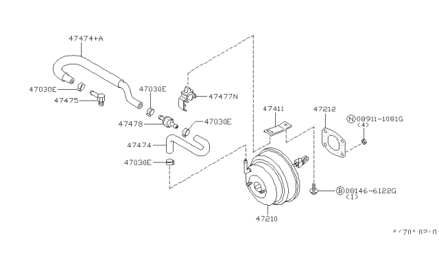 2000 Infiniti QX4 Brake Servo &             Servo Control Diagram 1