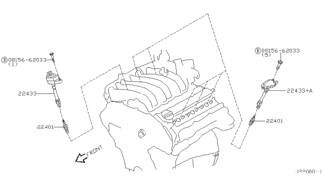 2000 Infiniti QX4 Ignition System Diagram 2