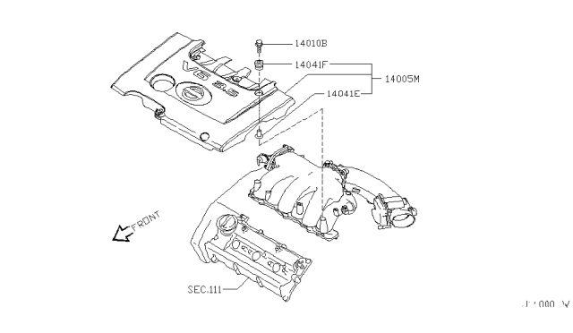 2002 Infiniti I35 Manifold Diagram 2