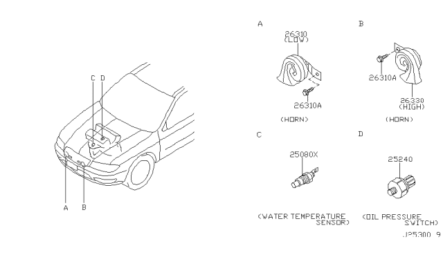 2001 Infiniti I30 Electrical Unit Diagram 5