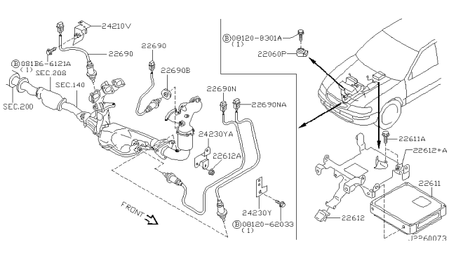 2002 Infiniti I35 Engine Control Module Diagram 2